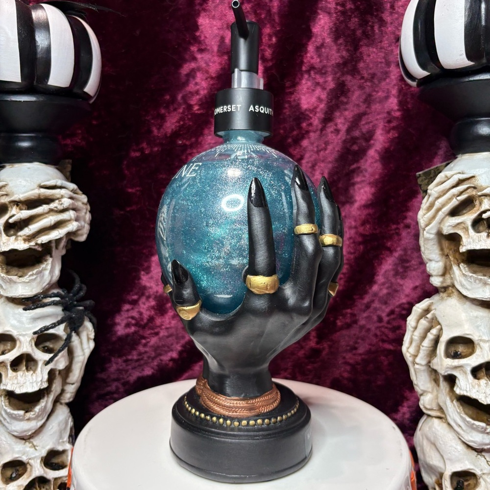 Halloween Spooky Season Fortune Teller Crystal Ball Black Liquorice Hand Soap - Picture 3 of 12